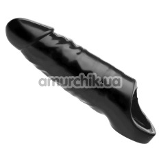 Насадка на пеніс Master Series XL Black Mamba Cock Sheath, чорна - Фото №1