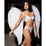 Крила ангела Leg Avenue White Feather Wings, білі - Фото №4