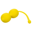 Набір вагінальних кульок Kegel Training Set Lemon Squeeze Relax Repeat, жовтий - Фото №4