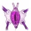 Вибратор-бабочка Trinity Vibes 10 Function Vibrating Butterfly Harness, розовый - Фото №3