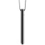 Клиторальный вибратор Le Wand Necklace Vibe, темно-серый - Фото №0