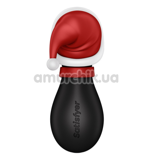 Симулятор орального сексу для жінок Satisfyer Penguin Holiday Edition, чорний
