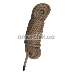 Веревка Easy Toys Hemp Rope 10 м, светло-коричневая - Фото №1