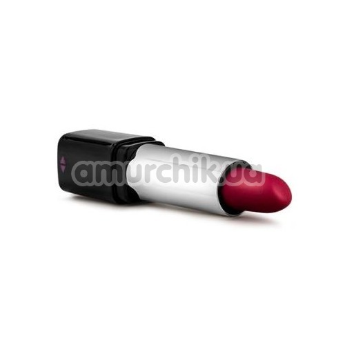 Клиторальный вибратор Rose Lipstick Vibe, красный