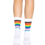 Носки Leg Avenue Pride Rainbow, белые - Фото №2