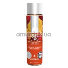 Оральний лубрикант JO H2O Peachy Lips - персик, 120 мл - Фото №1