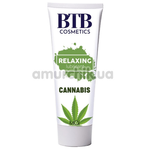 Лубрикант BTB Cosmetics Relaxing Lubricant Caabis, 100 мл - Фото №1