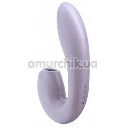 Симулятор орального секса для женщин с вибрацией Satisfyer Sunray, фиолетовый