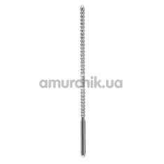 Уретральная вставка Sextreme Steel Dip Stick Ribbed, 0,8 см - Фото №1