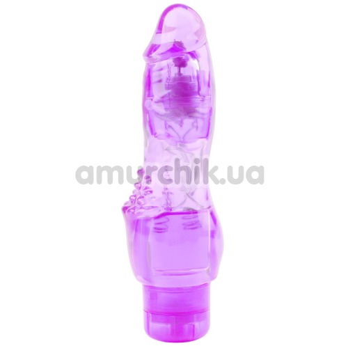 Вибратор Crystal Jelly Embrace, фиолетовый - Фото №1