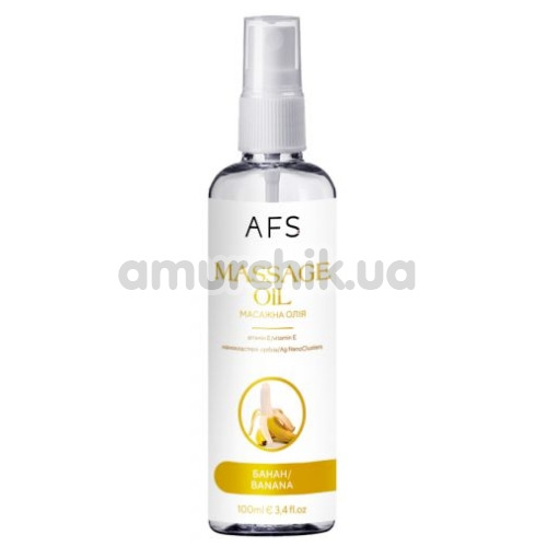 Массажное масло AFS Massage Oil Banana - банан, 100 мл