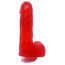 Мило у вигляді пеніса з присоскою Чистий Кайф S, червоне - Фото №1