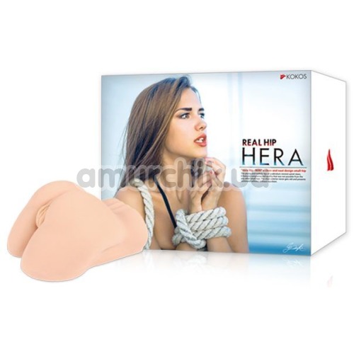 Штучна вагіна та анус Kokos Real Hip Hera, тілесна