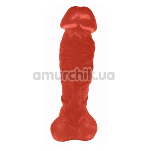 Мило у вигляді пеніса з присоскою Pure Bliss XL, червоне