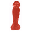Мило у вигляді пеніса з присоскою Pure Bliss XL, червоне - Фото №2
