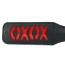Шлепалка Sex & Mischief XOXO Paddle, черно-красная - Фото №4