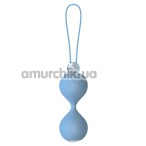 Вагинальные шарики Mae B Lovely Vibes Sophisticated Soft Touch Love Balls, голубые - Фото №1