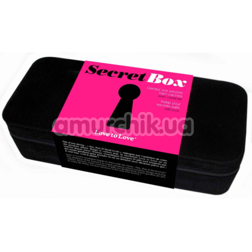 Футляр для зберігання секс-іграшок Love To Love Secret Box V2, чорний