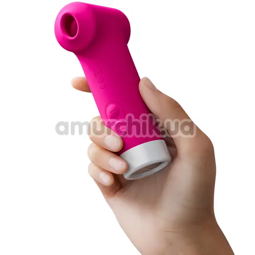 Симулятор орального секса для женщин с пульсацией Lovense Fizz, розовый