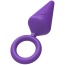 Анальная пробка MisSweet Candy Plug S, фиолетовая - Фото №3