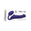 Безремневой страпон Strap-On-Me Silicone Bendable Strap-On L, фиолетовый - Фото №3