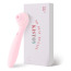 Симулятор орального секса для женщин с вибрацией и подогревом KissToy Polly Max, розовый - Фото №6