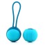 Вагінальні кульки KEY Stella I Single Kegel Ball Set, блакитні - Фото №2