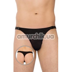 Труси-стрінги чоловічі Thongs чорні (модель 4502) - Фото №1