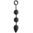 Анальні кульки Tom of Finland Weighted Anal Ball Plug, чорні - Фото №3