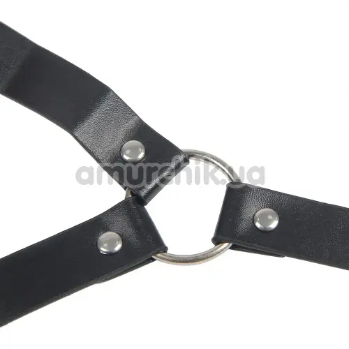Бондажный набор Star Night Harness & Gag Nipple Clamps, черный