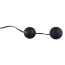 Вагінальні кульки з вібрацією Velvet Vibrating Black Balls, чорні - Фото №3