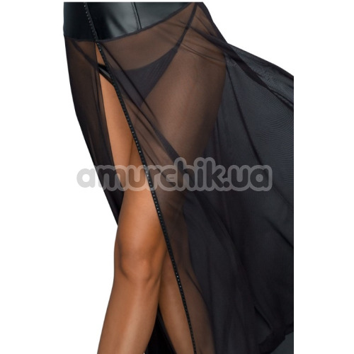 Платье Noir Handmade Dress Robe Corset Long, черное