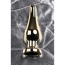 Анальная пробка с черным кристаллом Toyfa Metal 717050-5, золотая - Фото №6