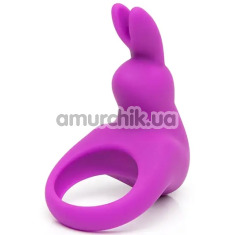 Виброкольцо для члена Happy Rabbit Cock Ring, фиолетовое - Фото №1