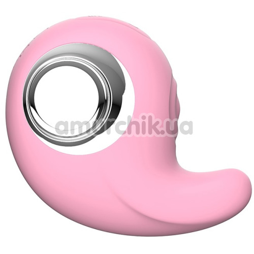 Клиторальный вибратор Kissen Comma, розовый