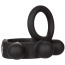 Ерекційне кільце для члена Weighted Silicone Medium C-Ring Ball Stretcher, чорне - Фото №2