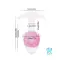 Анальная пробка Liebe Seele Crystal Icecream-Shaped Anal Plug Large, розовая - Фото №3