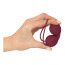 Вагинальные шарики Magic Shiver, бордовые - Фото №3