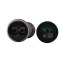 Вібратор M-Mello Thick Realistic Dildo 8, чорний - Фото №5