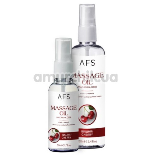 Массажное масло AFS Massage Oil Cherry - вишня, 50 мл