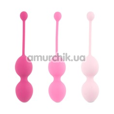 Набор вагинальных шариков FemmeFit Advanced, розовый - Фото №1