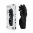 Перчатка для массажа с вибрацией Fukuoku Five Finger Massage Glove, черная - Фото №7
