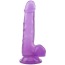 Фалоімітатор Hi-Rubber 7.7 Inch Long, фіолетовий - Фото №1