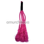 Плеть Brutal Pink Rope Whip, розовая - Фото №1