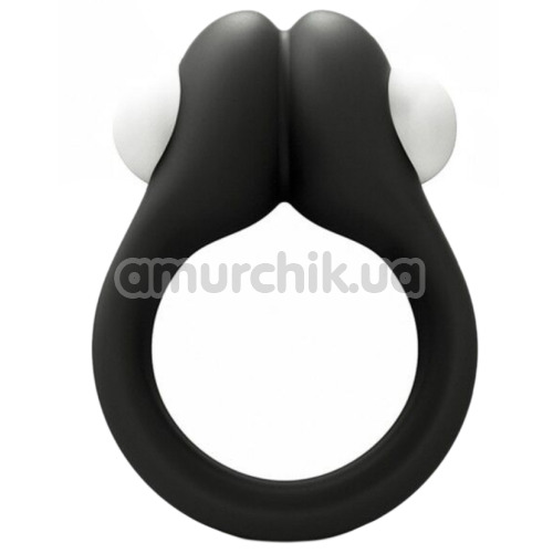Виброкольцо для члена Wooomy Zippy, черное - Фото №1