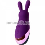 Кліторальний вібратор Eromantica Bunny, фіолетовий - Фото №1