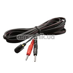 Кабель для электростимуляторов Mystim Electrode Cable Extra Robust, черный - Фото №1