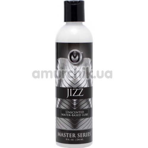 Лубрикант Master Series Jizz Unscented Water-Based Lube, 236 мл
