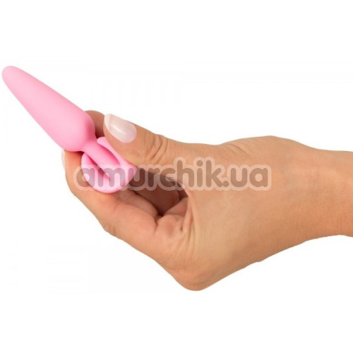 Анальная пробка Cuties Mini Butt Plug 556858, розовая