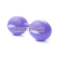 Вагинальные шарики Boss Series Smartballs, фиолетовые - Фото №1